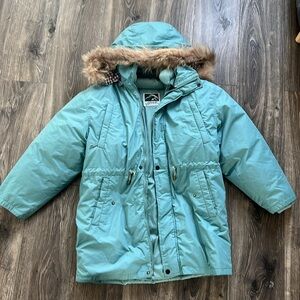 Green Mountain Double Layer Removable Puffer Coat